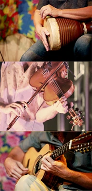 Zarb, Rabeca e Viola caipira