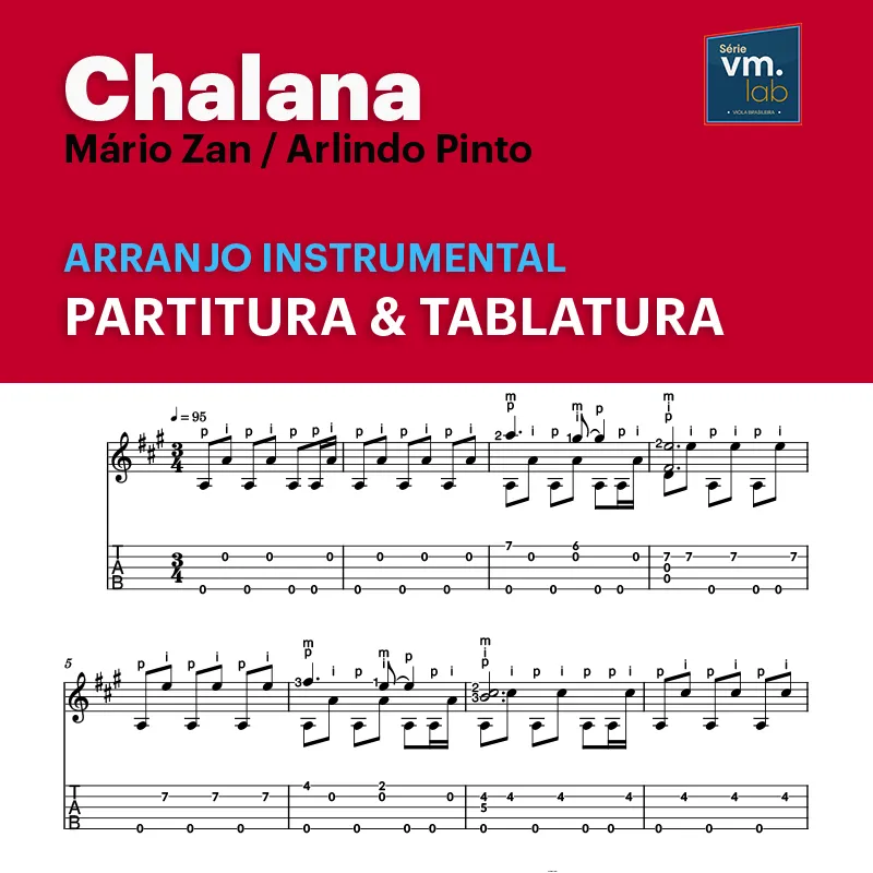 "Chalana" - Arranjo instrumental com videoaula