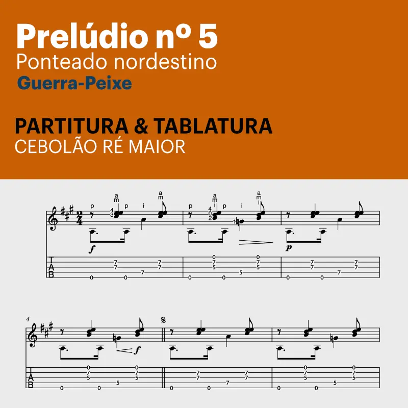 Prelúdio nº 5 - Ponteado Nordestino